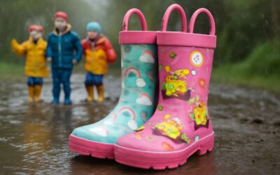 Cute and Durable Gumboots Toddler Size 7 for Little Walkers on Rainy Days