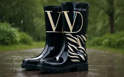 Step into Style: Discover the Exclusive Charm of Valentino Gumboots for Bold Fashion Statements