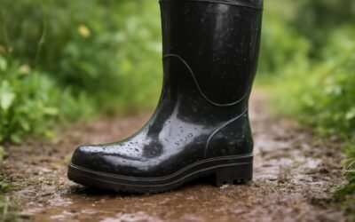 Step into comfort: gumboots with arch support that turn mud into magic