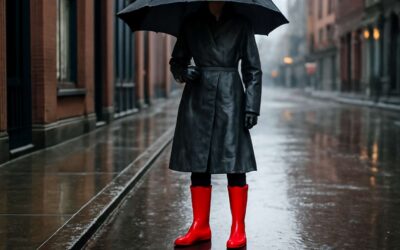 Dial up rain-ready style with gumboots clothes that blend comfort and flair