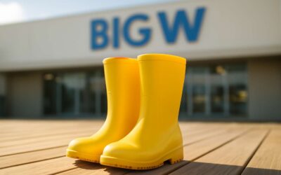 Stay Dry in Style with yellow gumboots big w: Your Rain Boots Roundup.