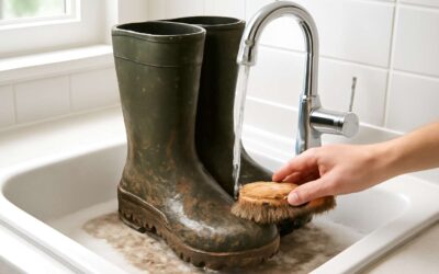 Revive muddy boots fast: how to clean gumboots at home like a pro
