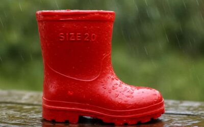 Step into Rain-Ready Style: gumboots size 20 for All-Weather Adventures.