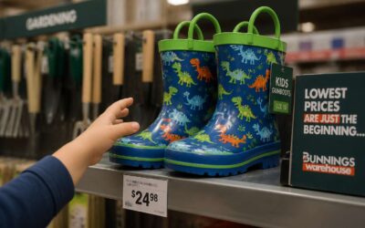 Shop gumboots bunnings kids for durable outdoor footwear.